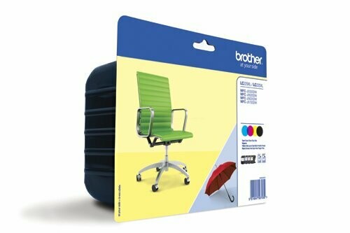 MULTIPACK ORIGINAL LC229/225 NEGRO - CYAN - MAGENTA - AMARILLO