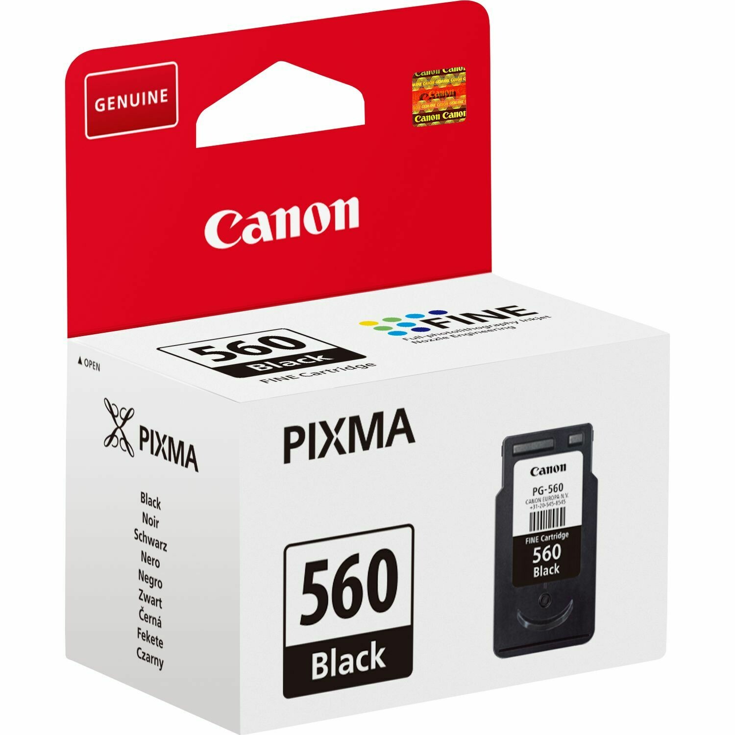 CARTUCHO ORIGINAL CANON PG560 NEGRO