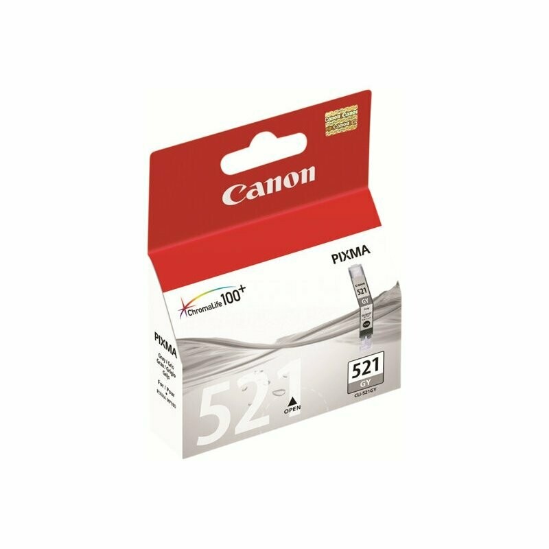 CARTUCHO ORIGINAL CANON CLI521 GRIS