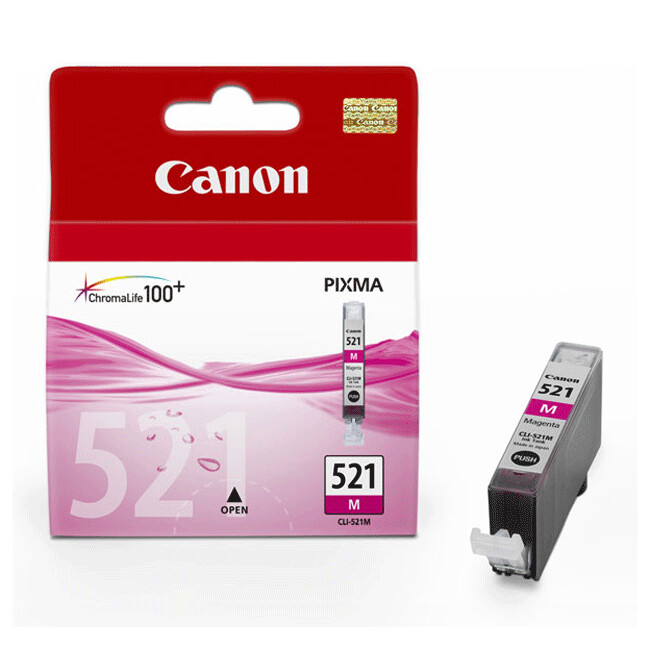 CARTUCHO ORIGINAL CANON CLI521 MAGENTA