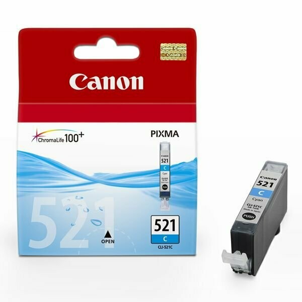 CARTUCHO ORIGINAL CANON CLI521 CYAN
