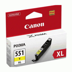 CARTUCHO ORIGINAL CANON CLI551 XL AMARILLO