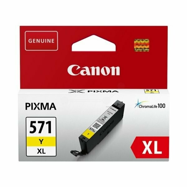 CARTUCHO ORIGINAL CANON CLI571 XL AMARILLO