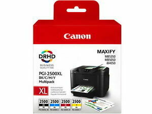 MULTIPACK  ORIGINAL CANON PGI2500/CLI2500 XL NEGRO - CYAN - MAGENTA - AMARILLO