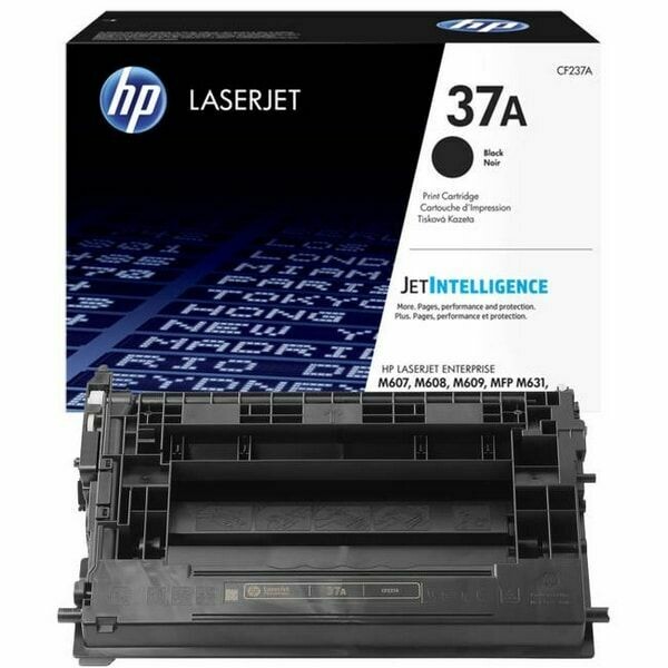 TONER ORIGINAL HP 37A (CF237A/M607N/DN ).