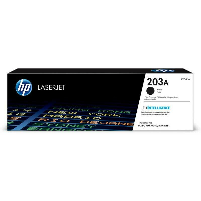 TONER ORIGINAL HP 203A  (CF540A) NEGRO.