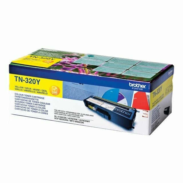 TONER ORIGINAL TN320 AMARILLO.