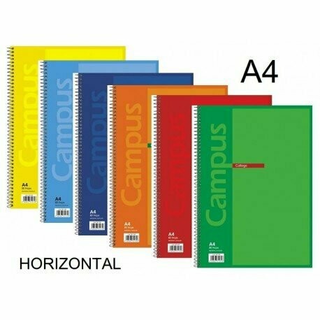 BLOC A4 CAMPUS 80H T/BASICA HORIZONTAL