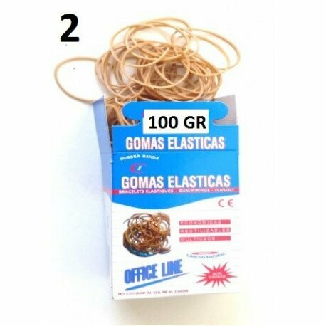 GOMAS ELASTICAS 100 GR Nº2
