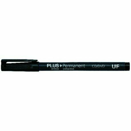 ROTULADOR PLUS PERMANENTE "UF" NEGRO