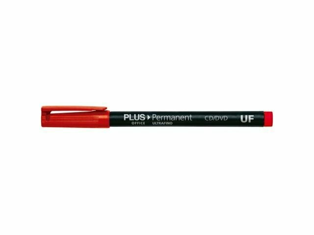 ROTULADOR PLUS PERMANENTE "UF" ROJO