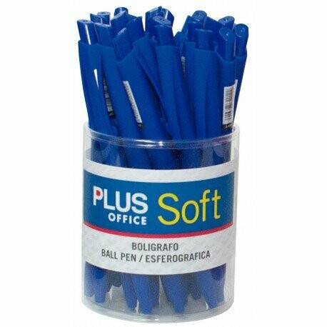 BOLIGRAFO PLUS SOFT AZUL