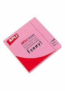 NOTES 75X75 COLOR ROSA BRILLANTE
