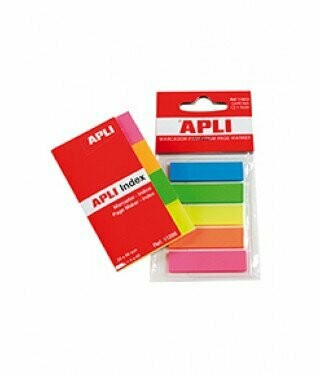BANDERITAS FILM 4X12MM FLUOR 125H
