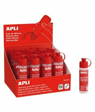 COLA DE SILICONA APLI  25ML