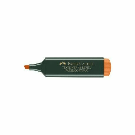 MARCADOR FLUORESCENTE FABER CASTELL NARANJA