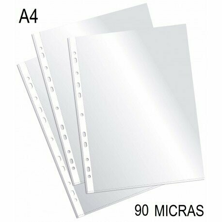 FUNDA MULTITALADRO A4 90M CAJA 100