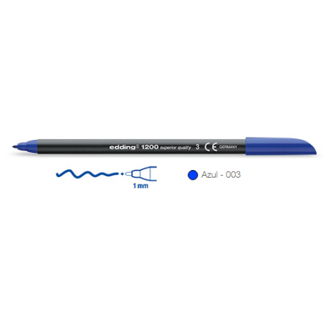 ROTULADOR EDDING 1200 AZUL