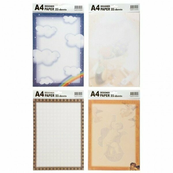PAPEL A4 (SOBRE 25 HOJAS)