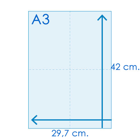 PAPEL A3 120GR./250H