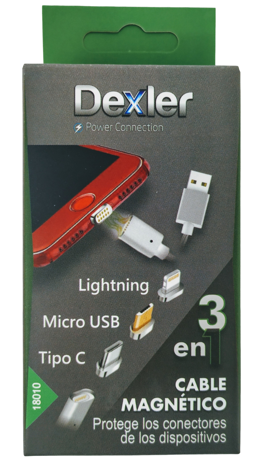 DEXLER CABLE MAGNETICO 3 EN 1