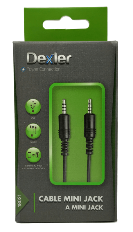 CABLE DEXLER MINI JACK A MINI JACK.