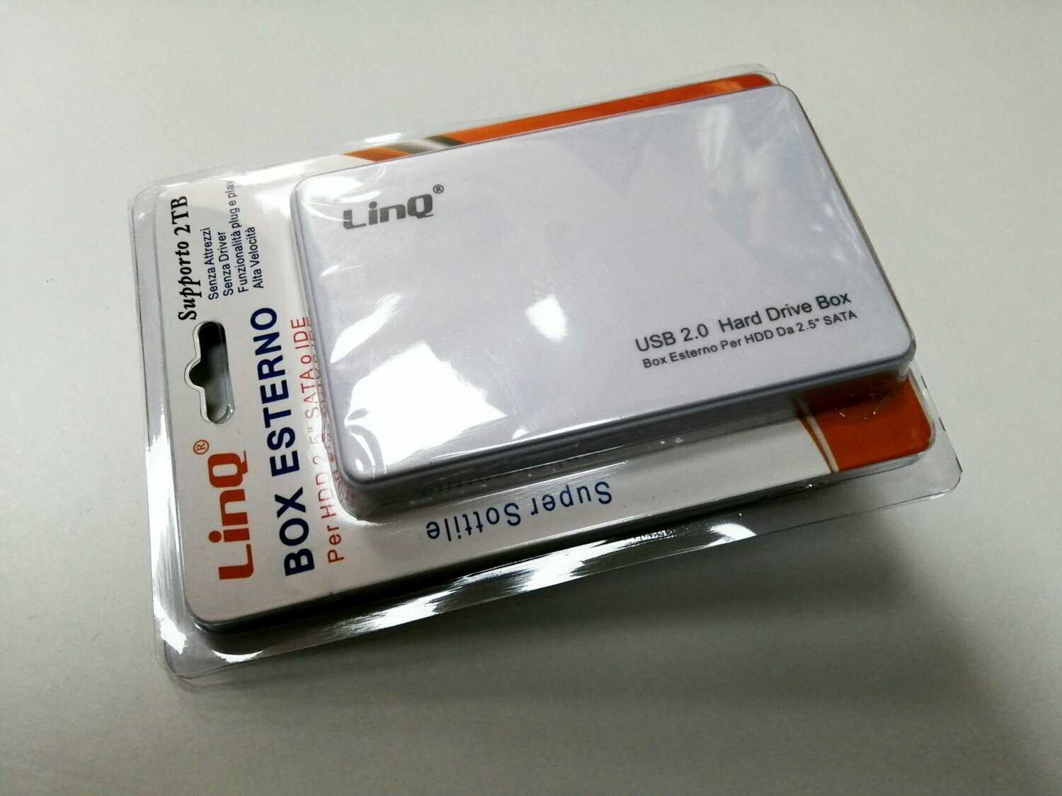 CAJA DE DISCO DURO SATA 2,5" USB 2.0 2.5