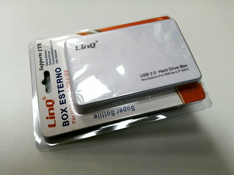 CAJA DE DISCO DURO SATA 2,5" USB 2.0 2.5