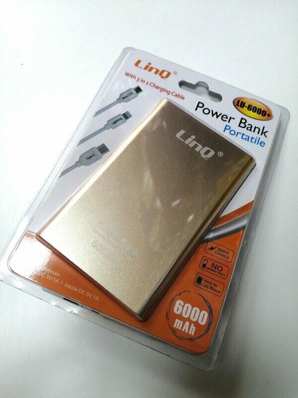 POWER BANK 6000 mAh