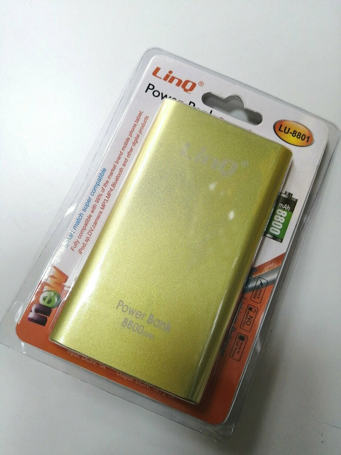 POWER BANK 8801 mAh