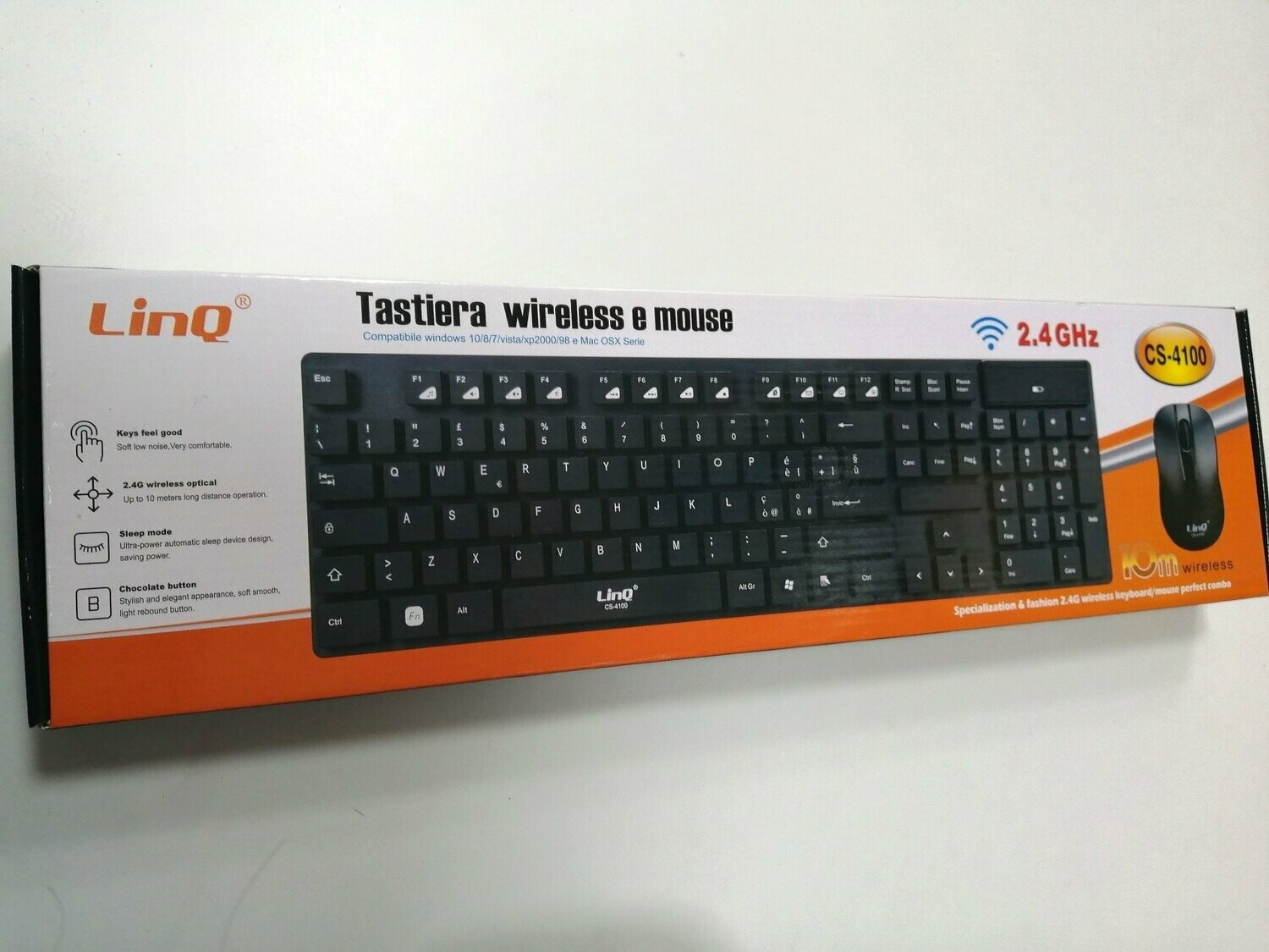 TECLADO WIRELESS + MOUSE