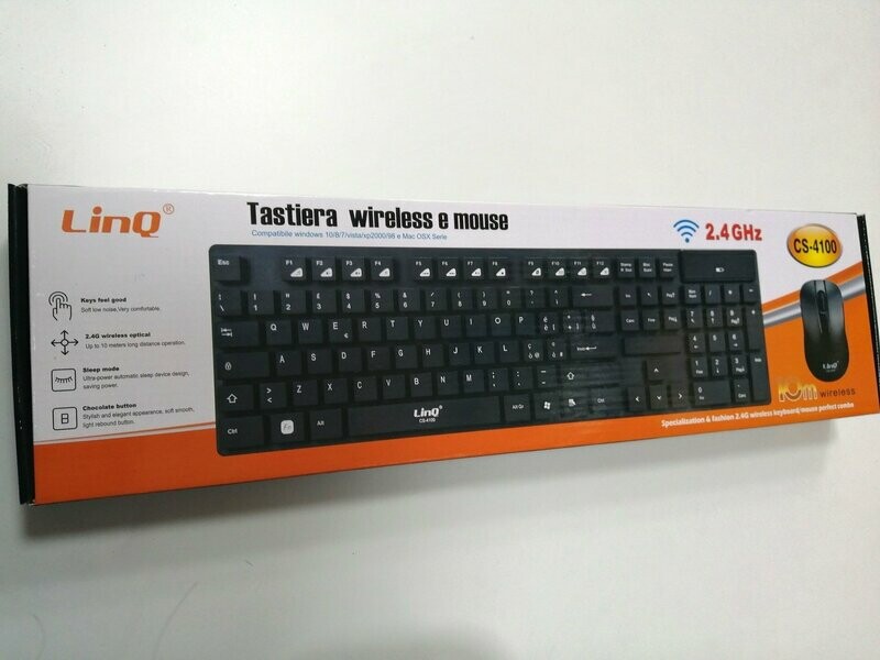 TECLADO WIRELESS + MOUSE