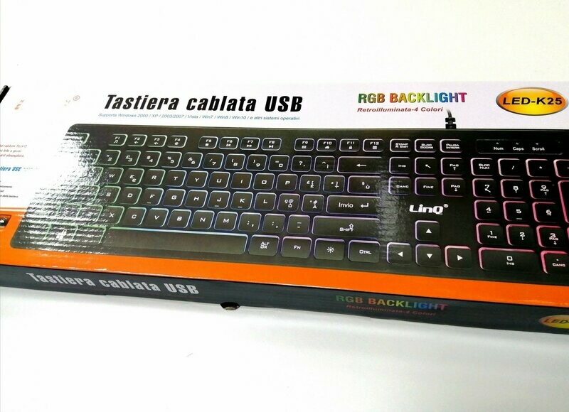 TECLADO USB BACKLIT