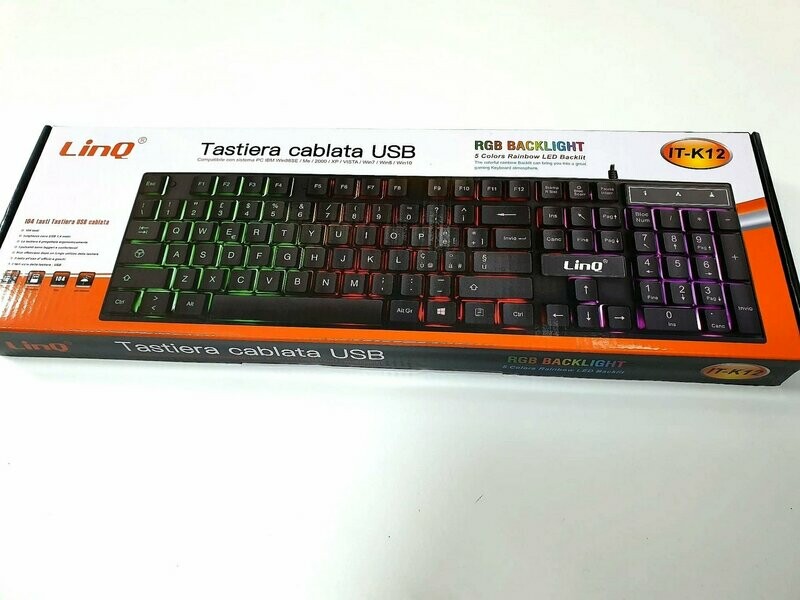 TECLADO USB CON LUZ