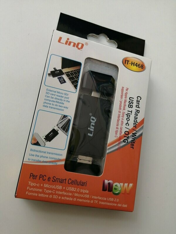 LECTOR TARJETA TPC+MICRO+USB