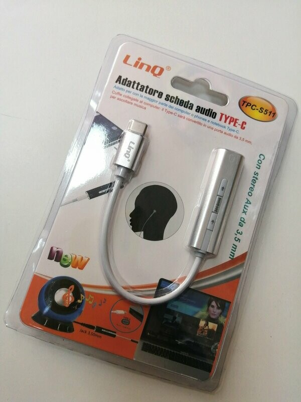 ADAPTADOR DE AUDIO TIPO-C A AUX