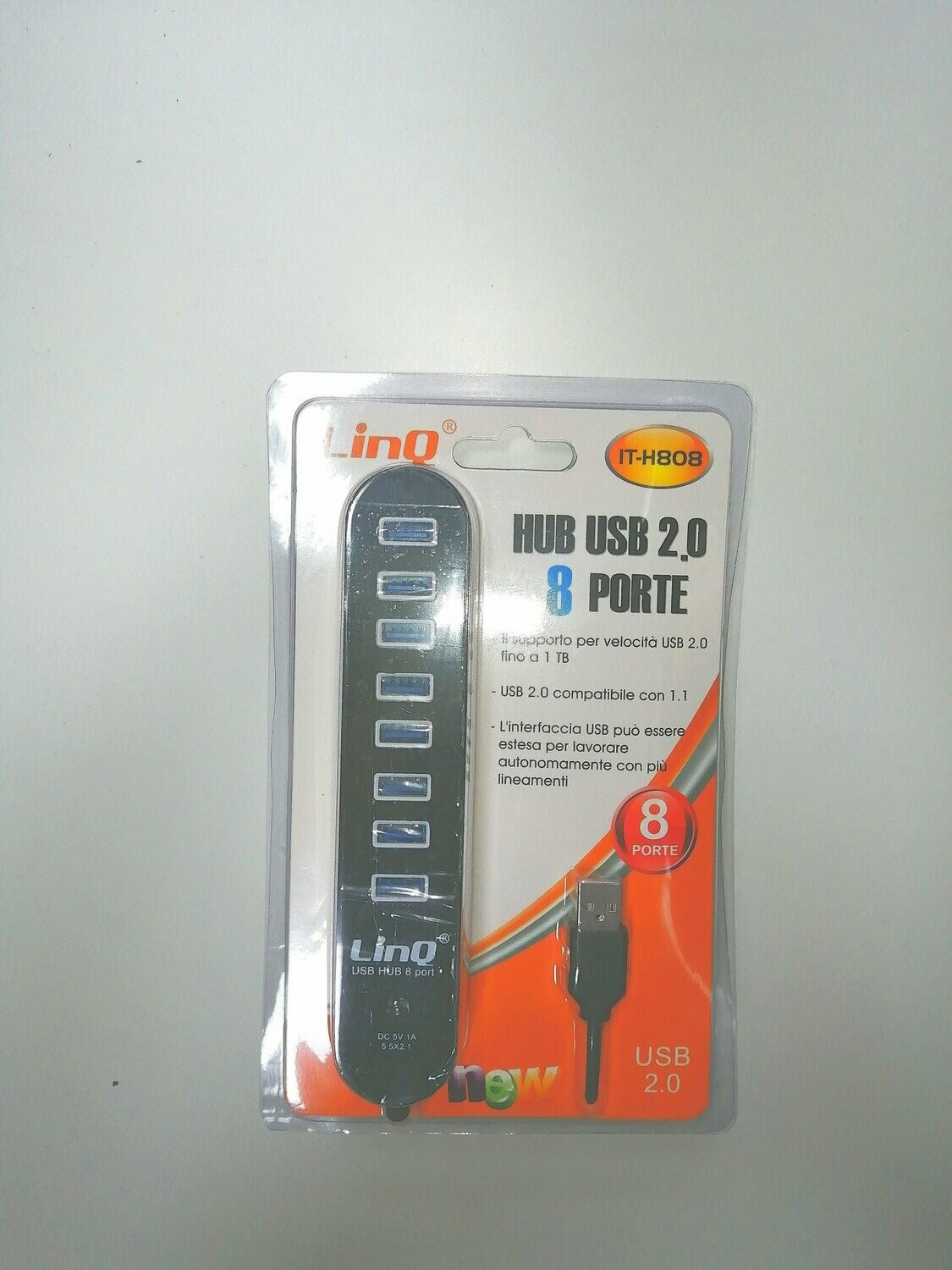 USB 2.0 HUB 8 PUERTOS