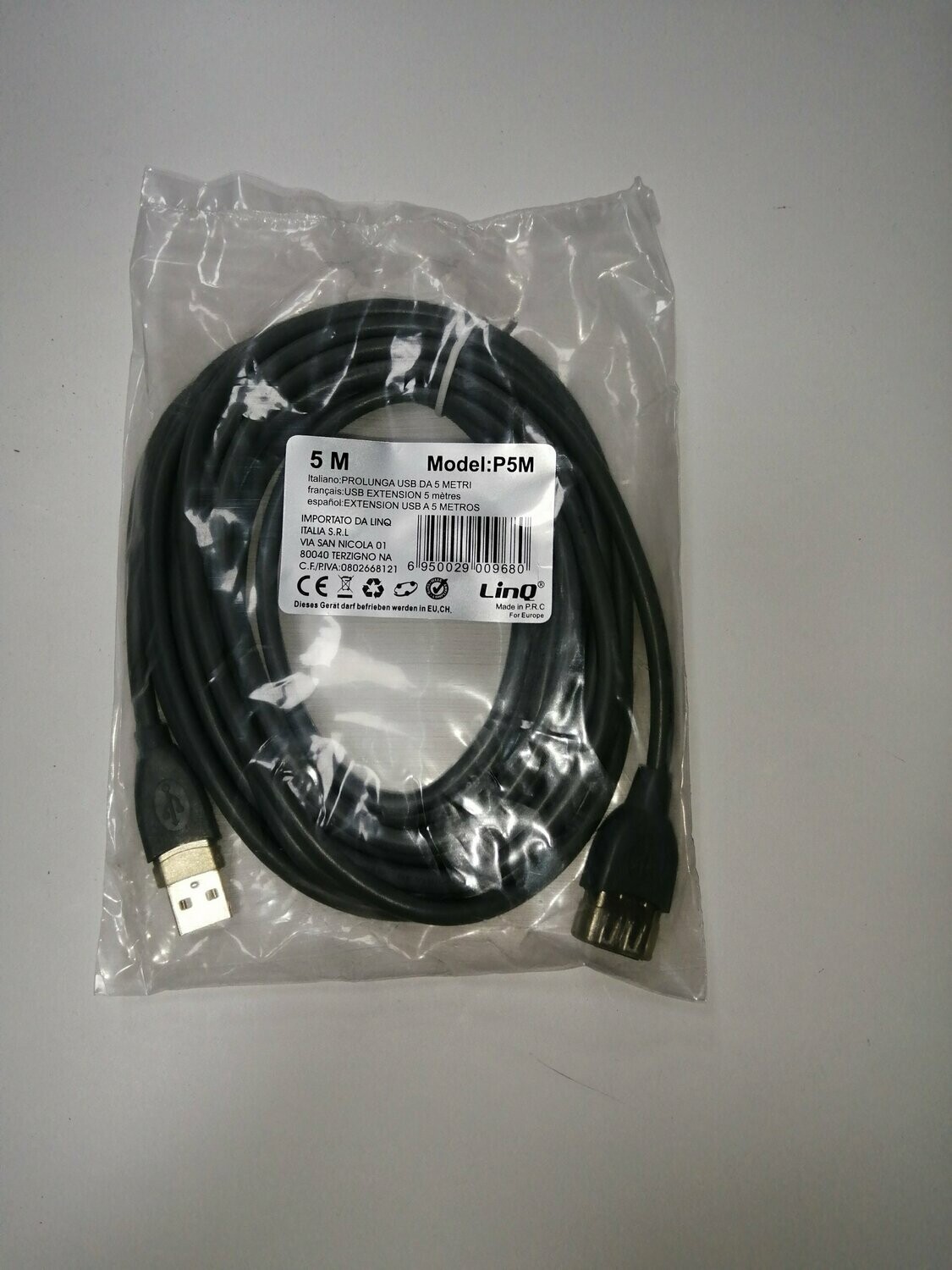 EXTENSION USB 5M