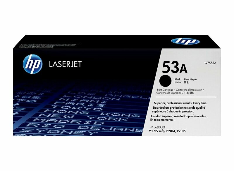 TONER ORIGINAL HP Q7553A (53A) NEGRO