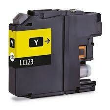 CARTUCHO COMPATIBLE BROTHER LC123 AMARILLO
