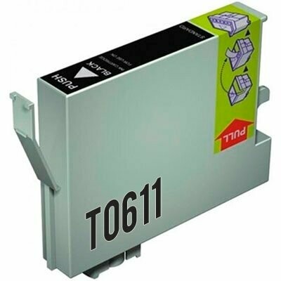 CARTUCHO COMPATIBLE EPSON T0611XL NEGRO
