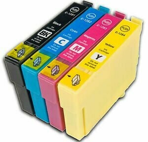MULTIPACK COMPATIBLE EPSON T1285XL NEGRO - CYAN - MAGENTA - AMARILLO