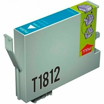 CARTUCHO COMPATIBLE EPSON T1812XL CYAN