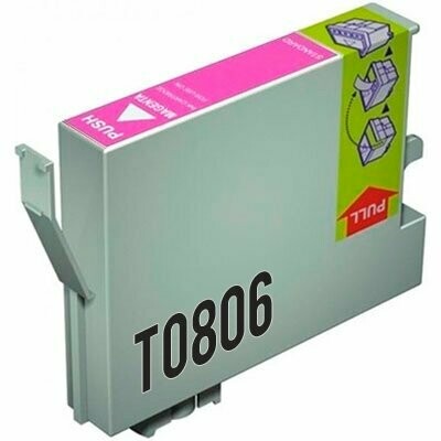 CARTUCHO COMPATIBLE EPSON T0806XL MAGENTA LIGTH