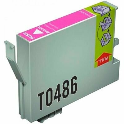 CARTUCHO COMPATIBLE EPSON T0486XL MAGENTA CLARO