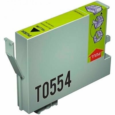 CARTUCHO COMPATIBLE EPSON T0554XL AMARILLO