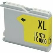 CARTUCHO COMPATIBLE BROTHER LC970/1000 AMARILLO