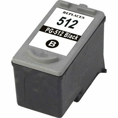 CARTUCHO COMPATIBLE CANON PG512 XL NEGRO