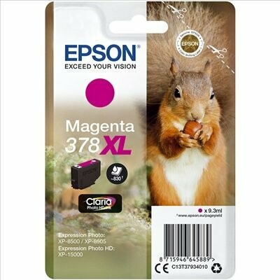 ​CARTUCHOS ORIGINAL EPSON 378 XL MAGENTA