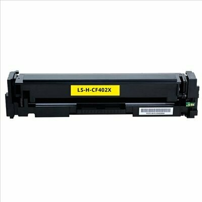 TONER COMPATIBLE HP 201X (CF402X) AMARILLO
